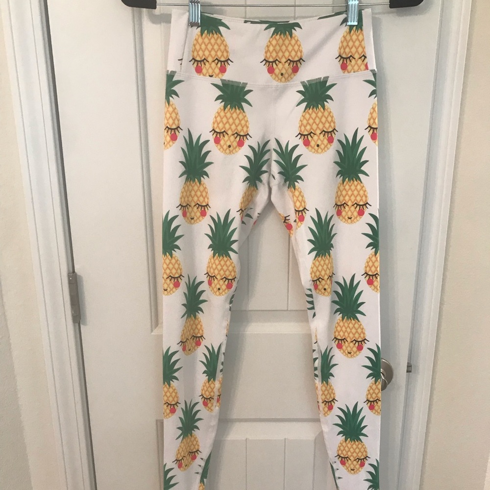 Flexi Lexi pineapple yoga pants